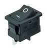 WS-RSTV 19.2 x 12.9 mm panel cut-out rocker switch with 0.187” quick connect terminal