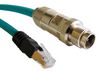 Industrial Cable Assemblies - M12 X-Code & RJ45