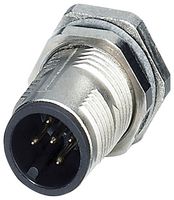 PHOENIX CONTACT 1551833 SENSOR CONNECTOR, M12, PLUG, 5POS, PANEL