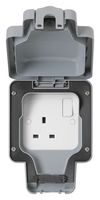 HONEYWELL K56486GRY TOMACORRIENTE CONMUTADA 1 TOMA 13A, GRIS