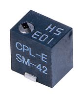 NIDEC COMPONENTS SM-42TW503 TRIMMER POT, CERMET, 50K, 11TURN, SMD