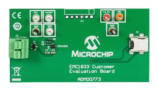 Microchip - ADM00773, an EMC1833 remote temperature sensor evaluation board
