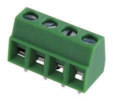MULTICOMP EBW-04-B Wire-To-Board Terminal Block, Eurostyle, 3.81 mm, 4 Positions, 30 AWG, 16 AWG, Screw
