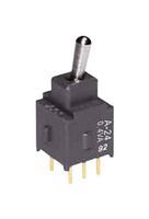 NKK SWITCHES A24JP Interruptor (Switch) de Palanca, Sellado, Subminiatura, Encendido-Encendido-Encendido, SP3T