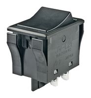 NKK SWITCHES JWL21RAA/UC Interruptor (Switch) de Balancín, Irrupción Alta, Encendido-Nada-Apagado, DPST, No Iluminado