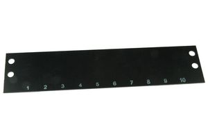 CINCH CONNECTIVITY SOLUTIONS MS-10-142 Marcador de Bloque de Terminales, Marcador de Bloque de Terminales, Bloques de barrera serie 142