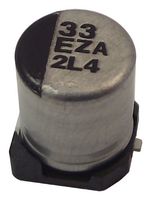 PANASONIC EEHZC1K220P Capacitor Electrolítico Aluminio Híbrido, 22 µF, ± 20%, 80 V, Lata Radial - SMD, 0.045 ohm