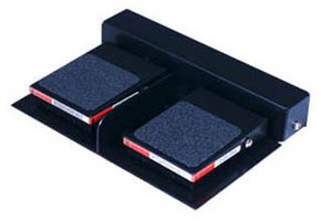 LINEMASTER TWIN T-91-S Foot Operated Switch, Treadlite II Series, SPDT, (On), 15 A, 250 V, 35.1 mm