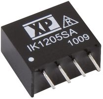XP POWER IK0524SA Isolated Through Hole DC/DC Converter, ITE, SIP, 1:1, 250 mW, 1 Output, 24 V