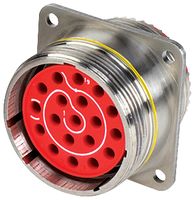 CINCH CONNECTIVITY SOLUTIONS BACC63CC20-41P7H Circular Connector, BACC Series, MIL-DTL-26500 Series, Wall Mount Receptacle, 41 Contacts