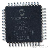 MICROCHIP PIC24FJ32MC104-I/PT 16 Bit Microcontroller, General Purpose, PIC24 Family PIC24FJMC Series Microcontrollers, PIC24