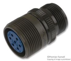 AMPHENOL INDUSTRIAL 97-3101A-16S-1S Circular Connector, 97 Series, MIL-DTL-5015 Series, Cable Mount Receptacle, 7 Contacts