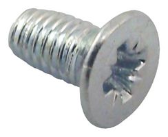 TR FASTENINGS M4 8 KRSTTT TC1D - Tornillo, M4, 8 mm, Bright Zinc, Steel, Pozidriv con Cabeza Avellanada / Plana