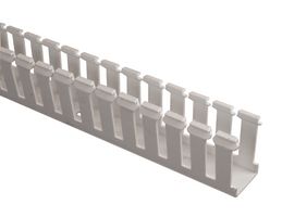 PANDUIT NE2X1WH6 Raceway Duct, 26.9 mm, 54.4 mm, 1.83 m, 1.06 ", 2.14 ", 6 ft