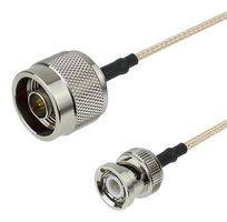 FAIRVIEW MICROWAVE FMC0108315LF-24 RF / Coaxial Cable Assembly, 24 ", 610 mm, RG316, N Type Plug, BNC Plug, 50 ohm